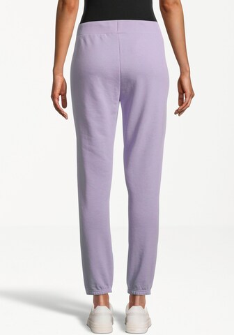 TAMARIS Tapered Pants in Purple