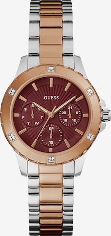 GUESS Analog Watch 'Mist' in Red: front