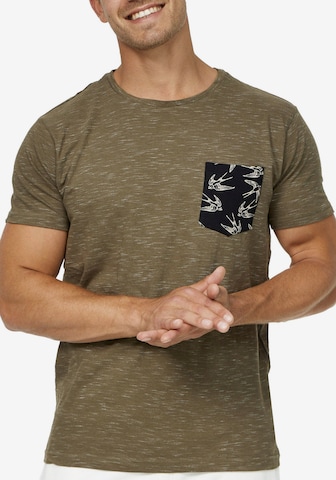 INDICODE Shirt in Grün