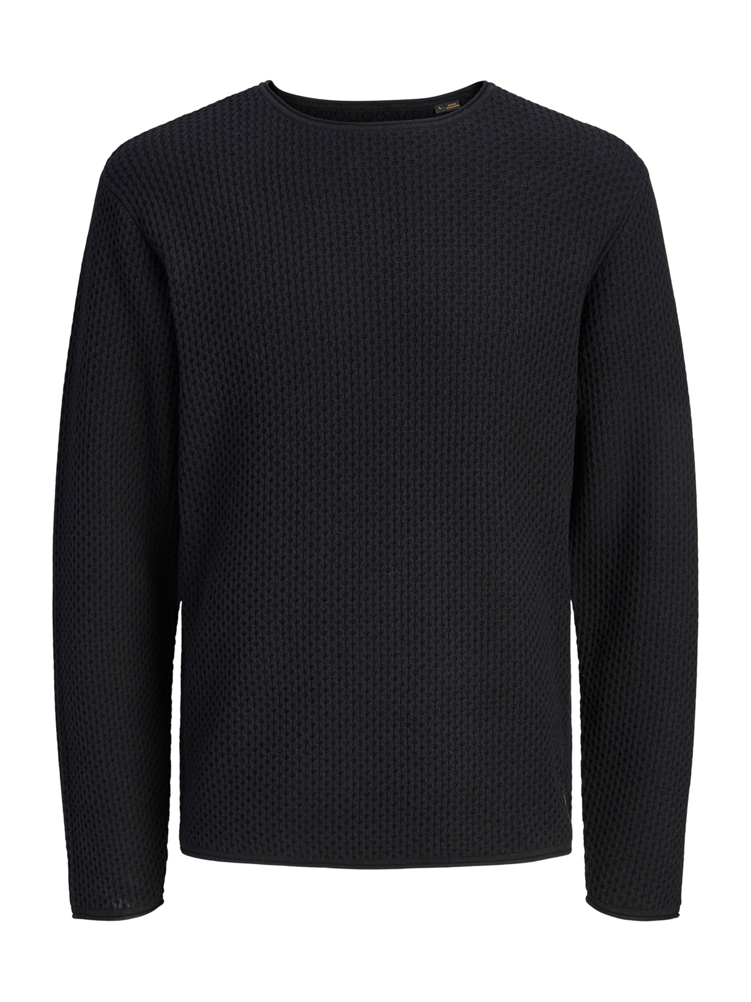 JACK & JONES - Jersey 'JPRBLUMASON' en negro: frente