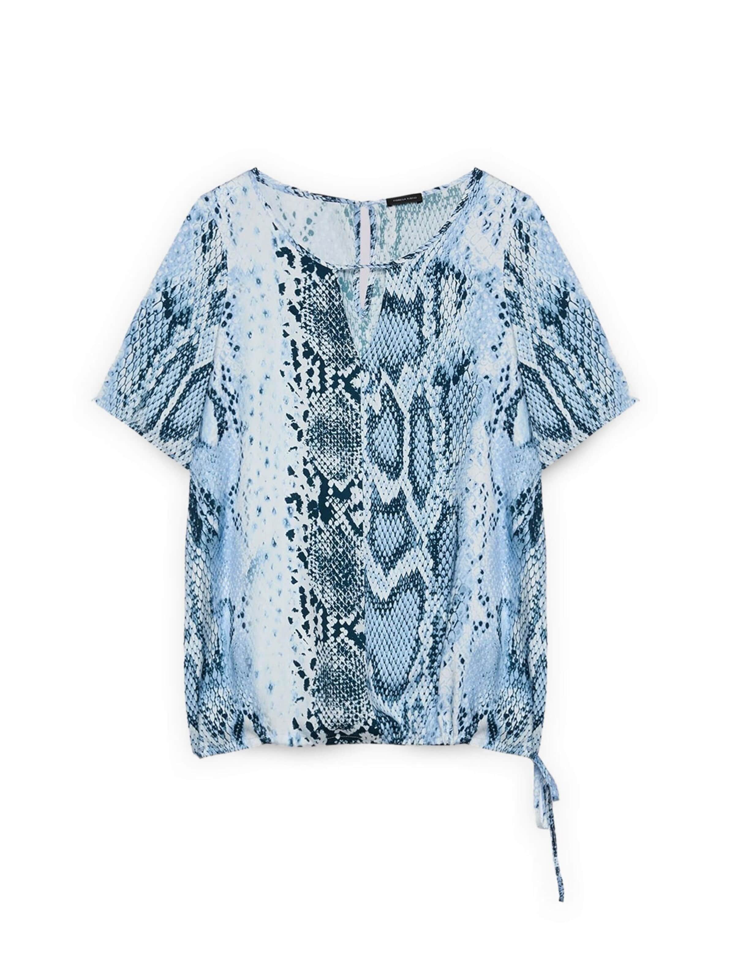 Fiorella Rubino Blouse in Blue: front