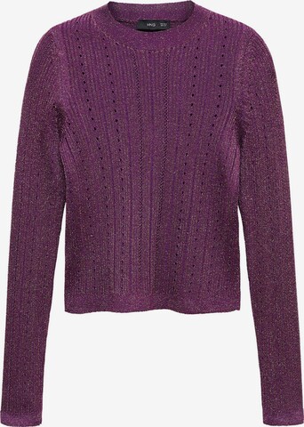 Pullover 'Cooper' di MANGO in lilla: frontale