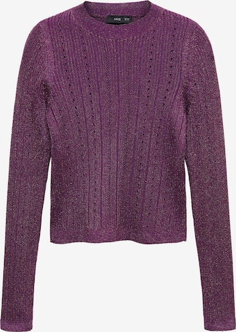 MANGO Sweater 'Cooper' in Purple: front