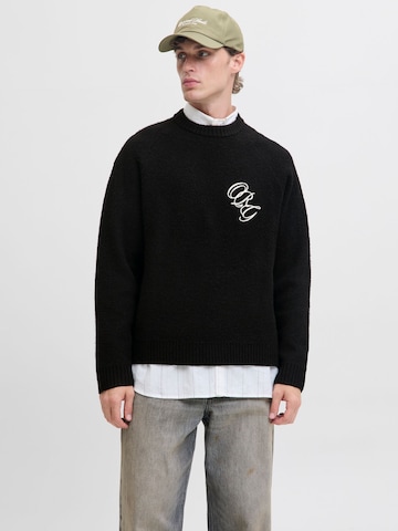 Pullover di JACK & JONES in nero: frontale