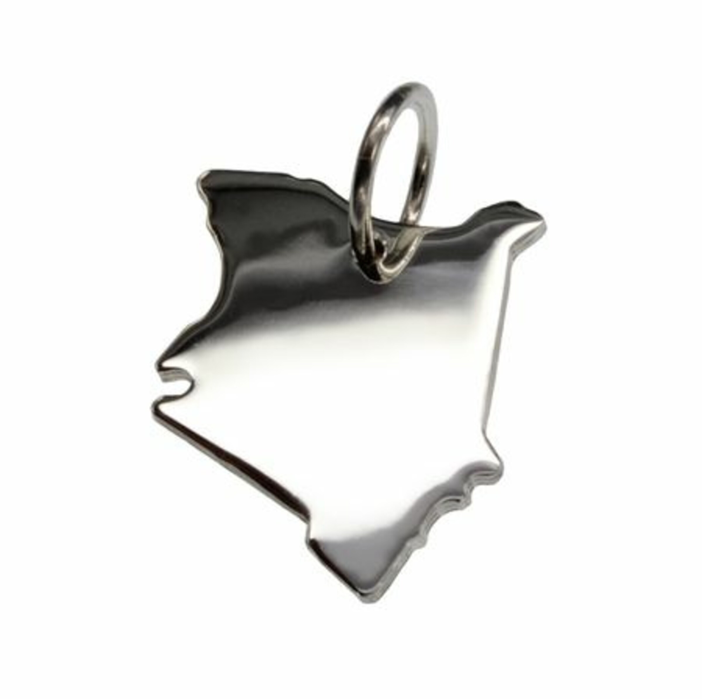 Schmuckador Pendant in Silver: front