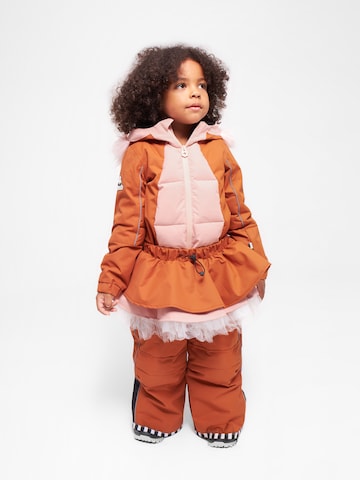 WeeDo Overall 'SQUIRDO' i brun: forside