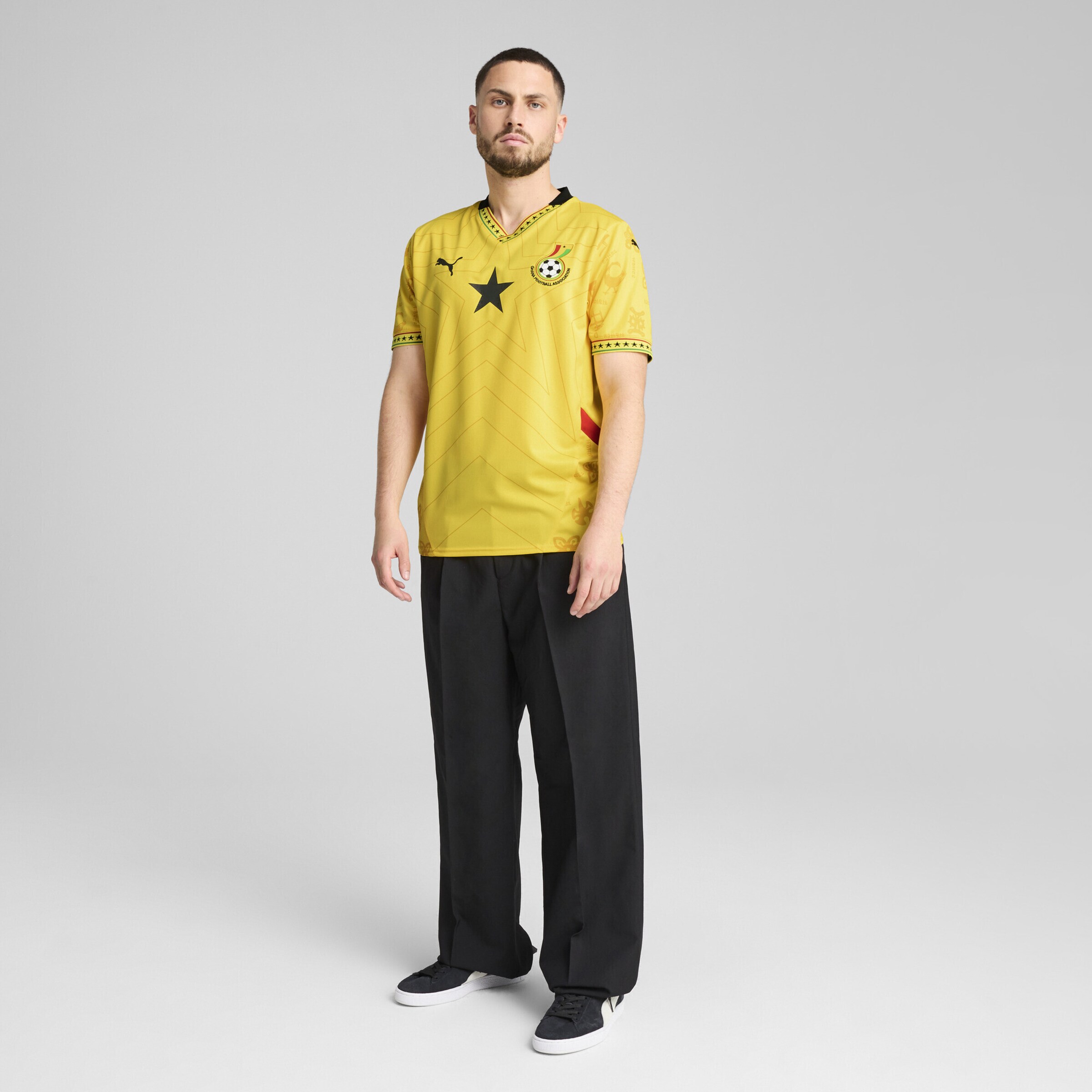 PUMA Jersey 'Ghana 2025 ' in Yellow | ABOUT YOU