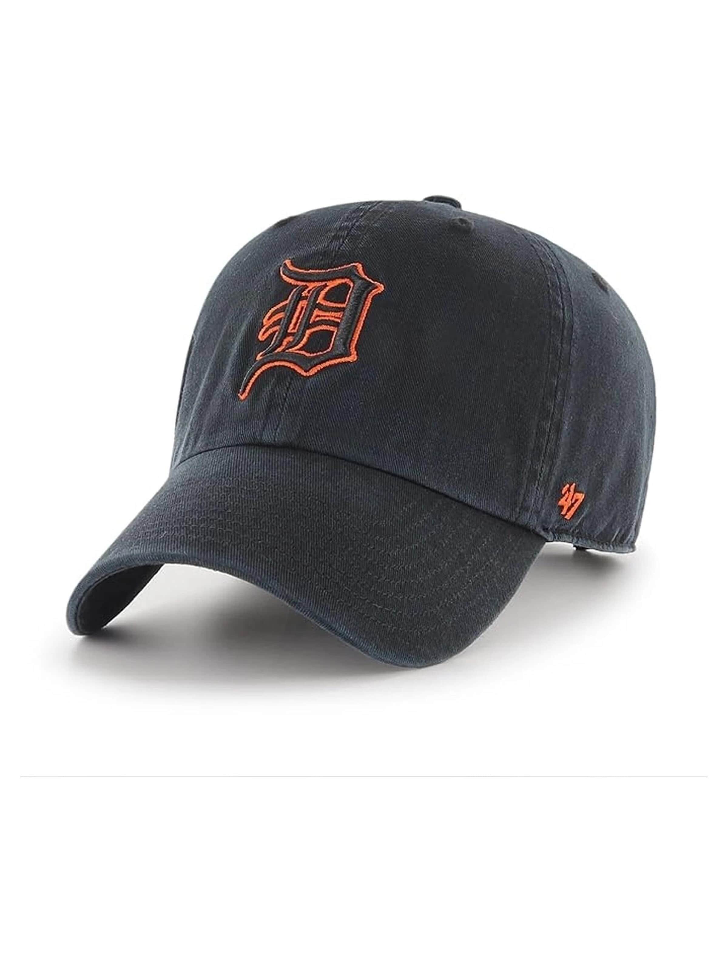 47 BrandŠilterica 'Gorra 47 brand negra detroit tigers brrr tech mvp cap' - crna boja: prednji dio