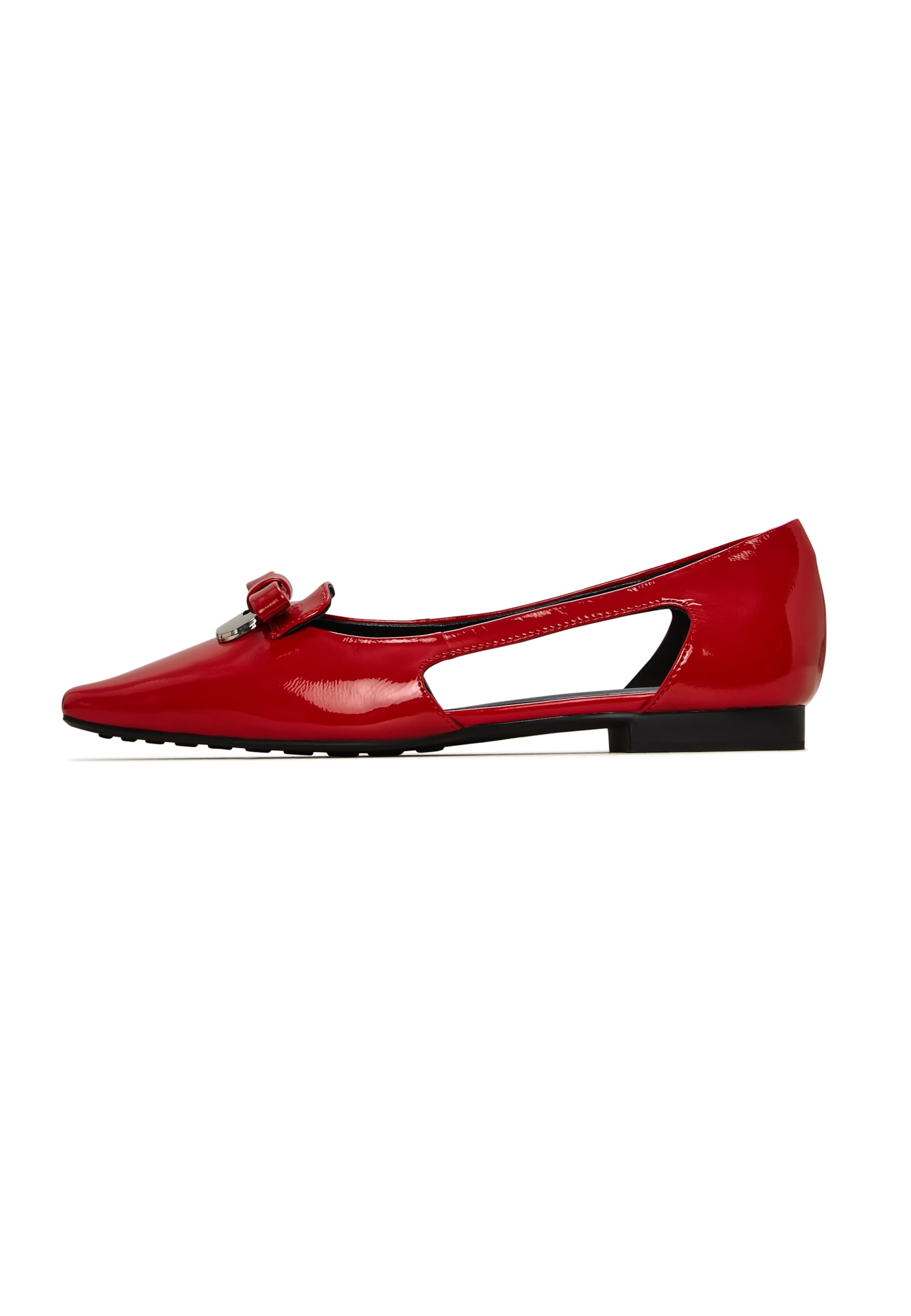CESARE GASPARI Ballerina in Rot: Vorderseite