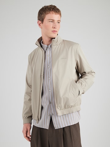 Giacca di mezza stagione di Calvin Klein in marrone: frontale