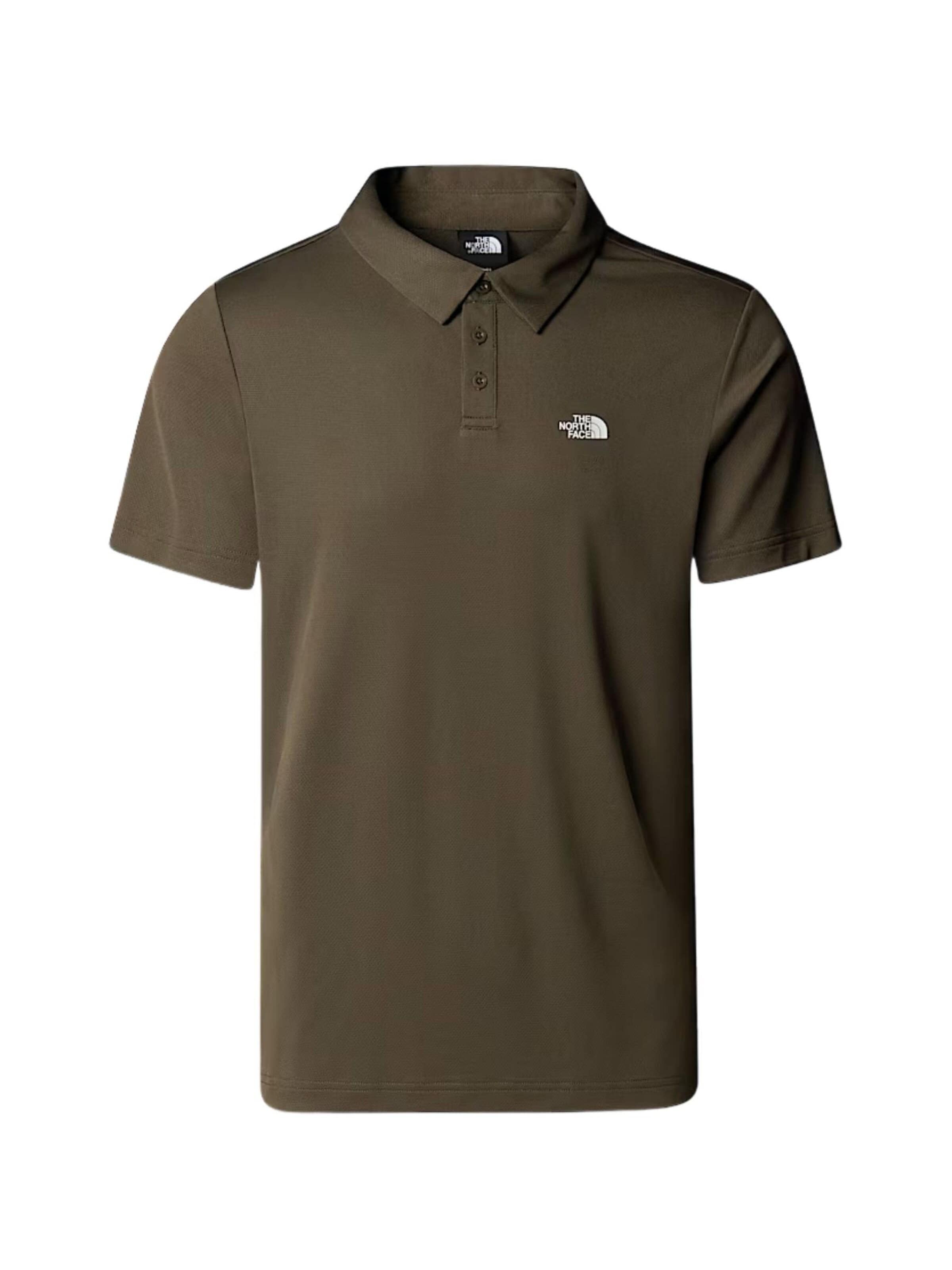 THE NORTH FACE T-Shirt 'M TANKEN POLO' en XXL en vert foncé, Vue avec produit