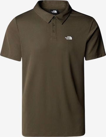 THE NORTH FACE Koszulka 'M TANKEN POLO' w kolorze zielony: przód