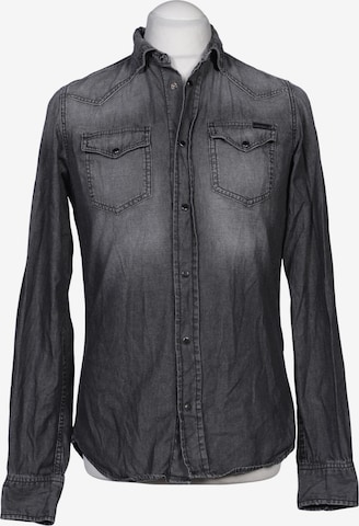 DIESEL Hemd M in Grau: Vorderseite