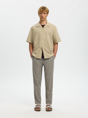 Slimfit Pantaloni eleganți 'SLHBRODY' de la SELECTED pe verde