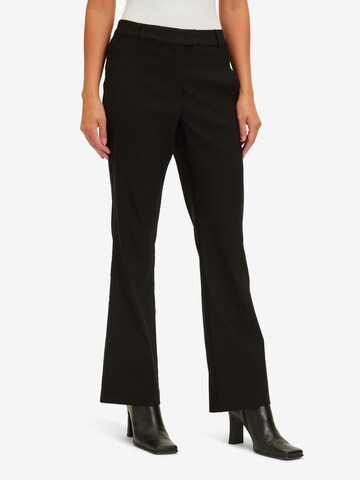 évasé Pantalon à plis Betty & Co en noir : devant