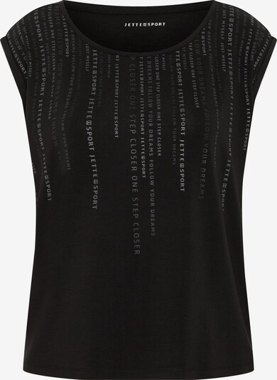 Jette Sport T-Shirt in grau / schwarz, Produktansicht