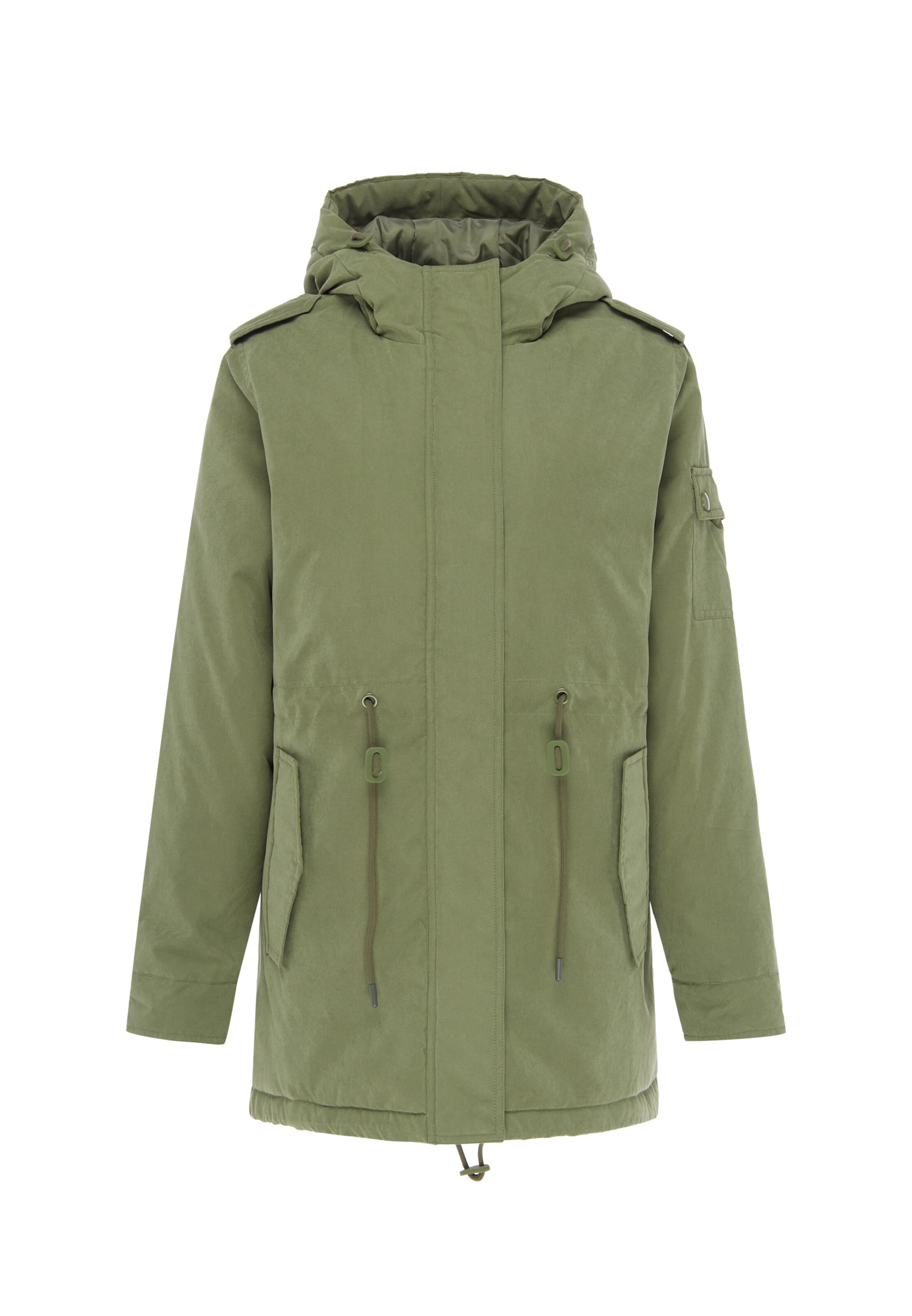 Usha - Chaqueta de entretiempo en verde: frente