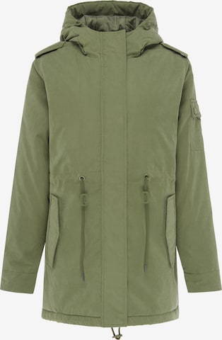 Usha - Chaqueta de entretiempo en verde: frente