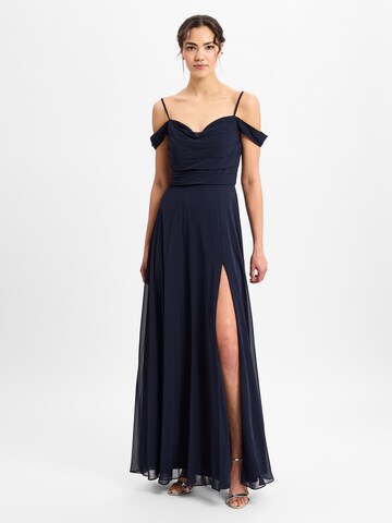Marie Lund Evening dress in Blue: front