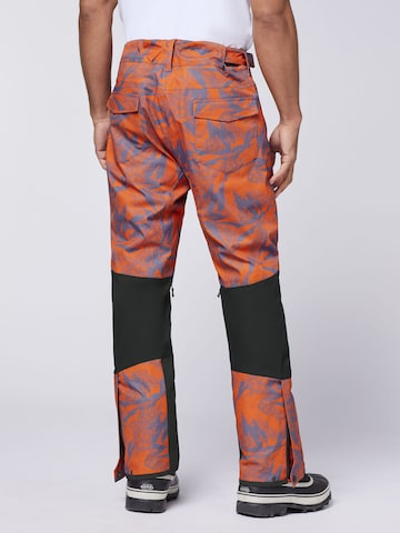 CHIEMSEE Regular Workout Pants in Orange