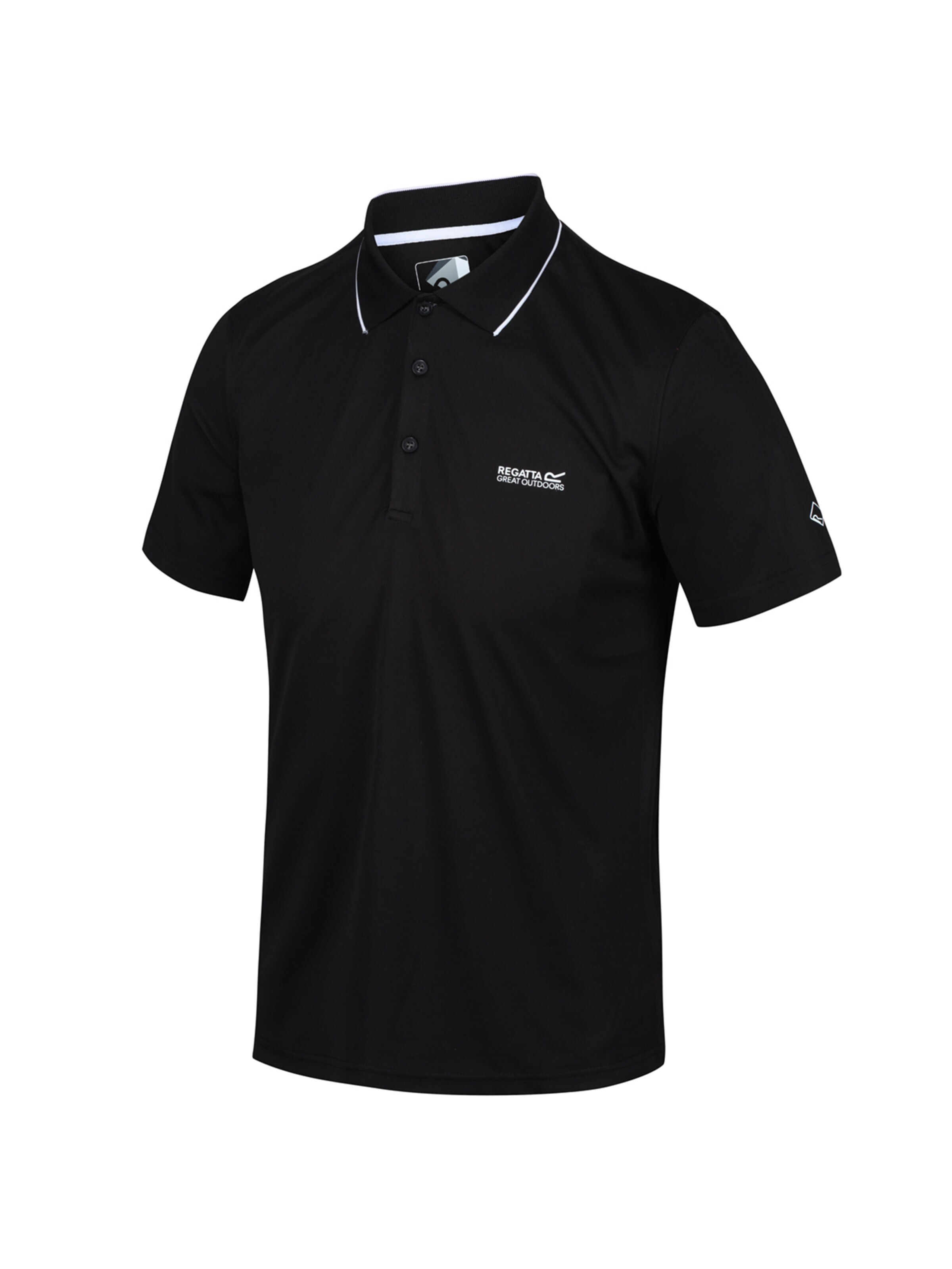 REGATTA Shirt 'Bekleidung Maverik V in schwarz' in Black