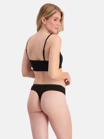 Bamboo basics Thong 'Lola' in Black