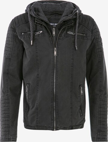 Redbridge Between-Season Jacket 'Bognor Regis' in Black: front