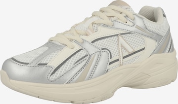 Sneaker bassa 'Oserra' di ARKK Copenhagen in argento: frontale