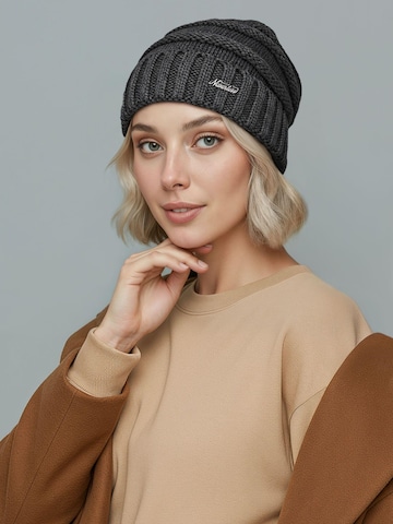 Neverless Mütze 'Model 36931'‌‌‌‌‌ in Grau