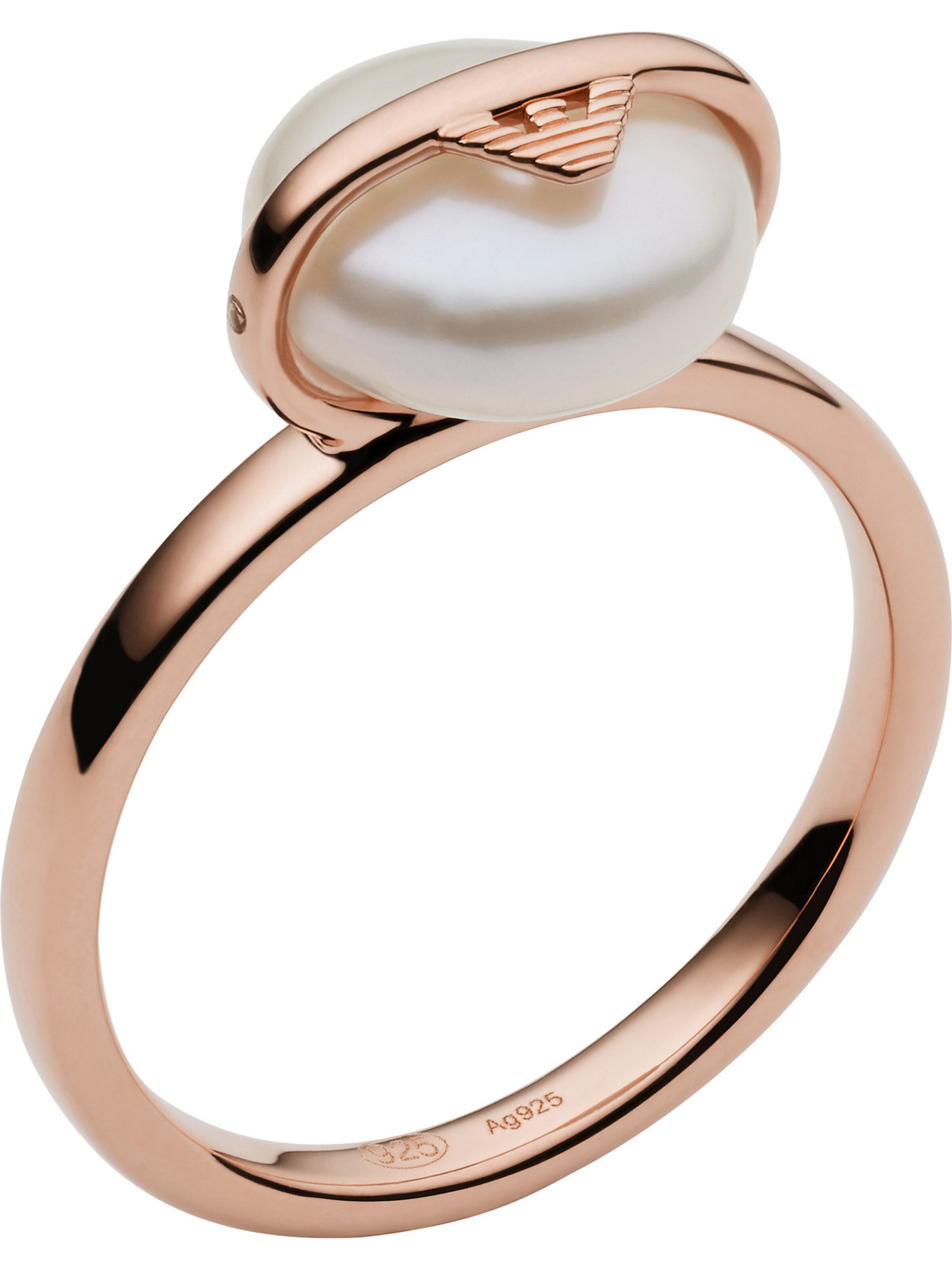 Emporio Armani Ring in Rose Gold ABOUT YOU