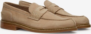 LOTTUSSE Mocassins 'Tuent Band' in Beige