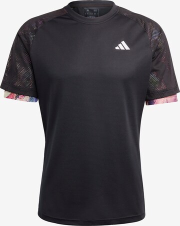 ADIDAS PERFORMANCE Functioneel shirt 'Melbourne Heat.Rdy Raglan' in Zwart: voorkant