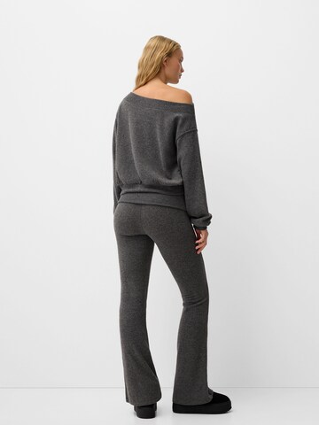 Bershka Tréning póló - szürke