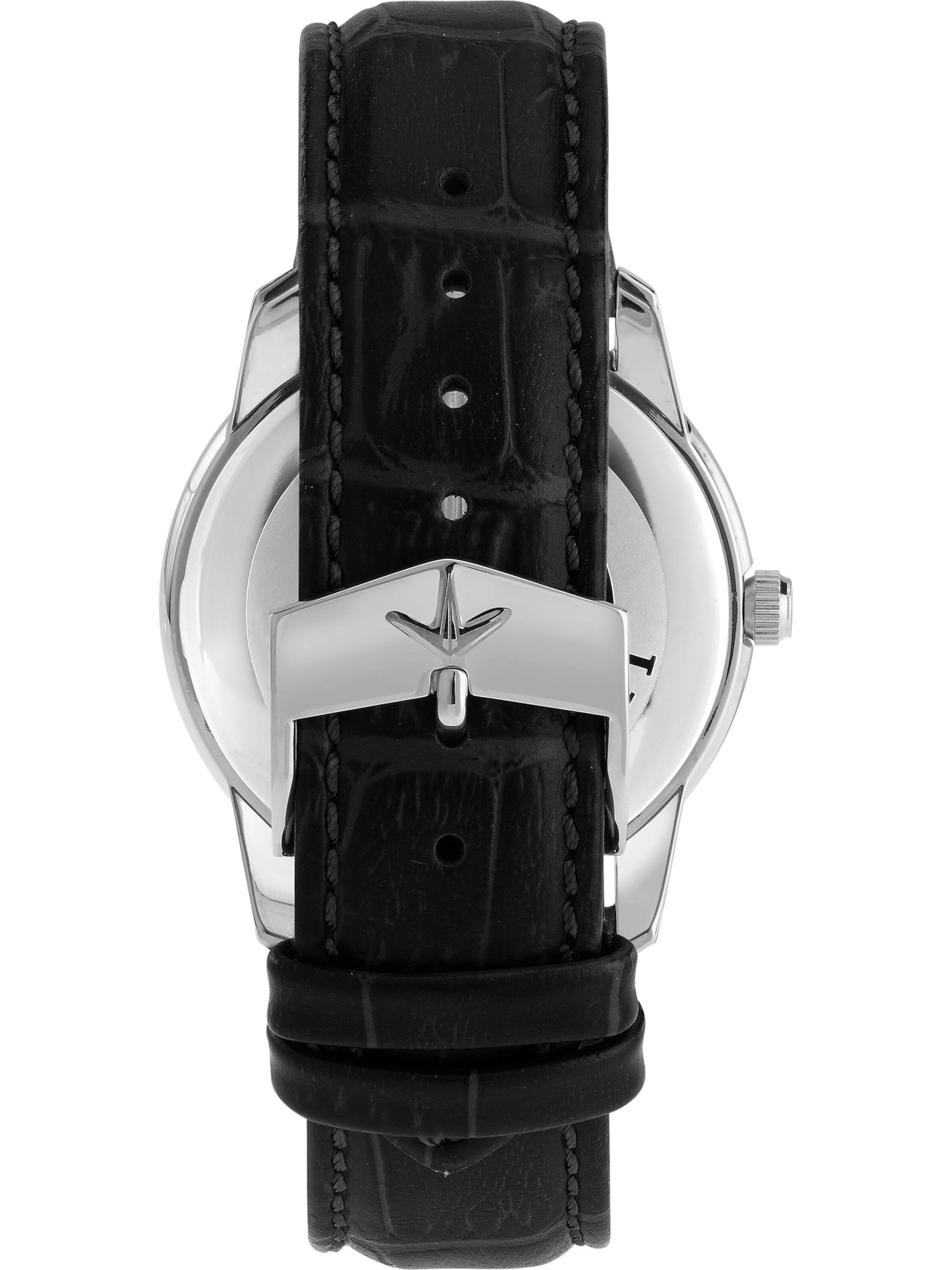 Lucien Rochat Analoguhr in Schwarz