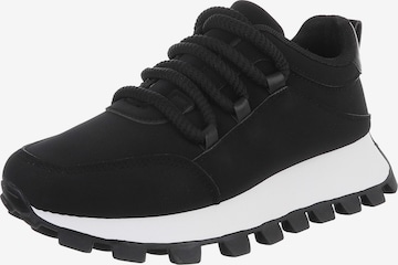 Ital-Design Sneaker low in Schwarz: Vorderseite