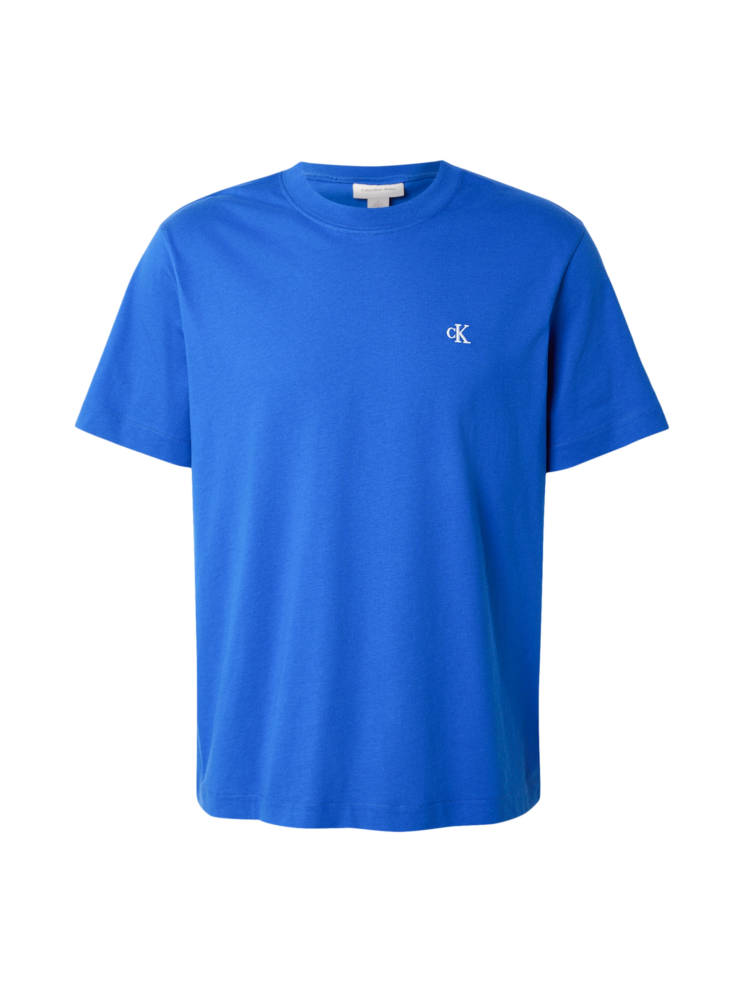 T-Shirt Calvin Klein Jeans en bleu : devant