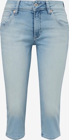 QS Slimfit Jeans in Blauw: voorkant