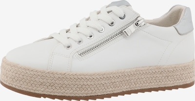 TOM TAILOR Matalavartiset tennarit värissä basaltinharmaa / valkoinen, Tuotenäkymä