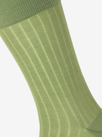 BURLINGTON Socken 'Duke Street' in Grün: Vorderseite
