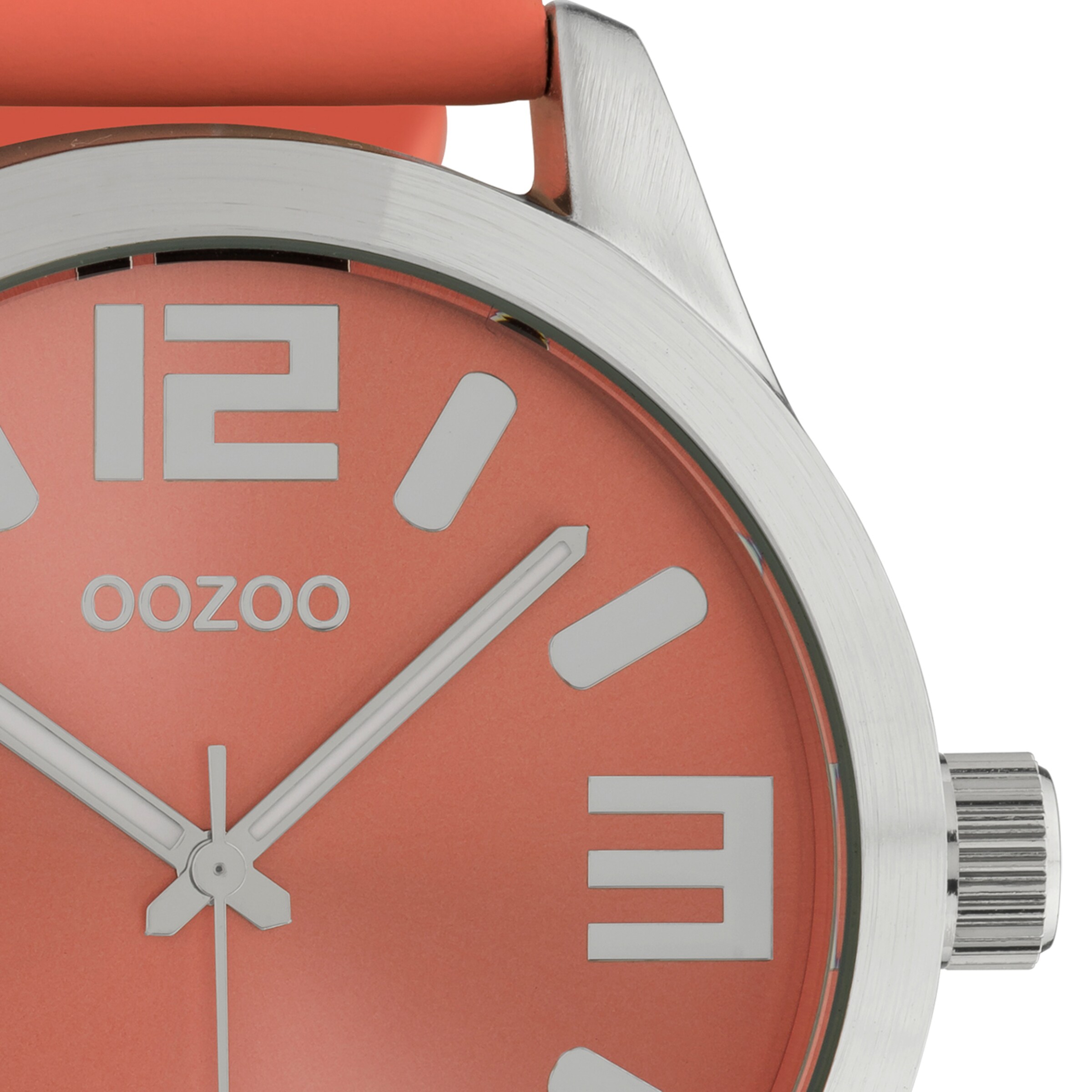 OOZOO Armbanduhr in Orange 
