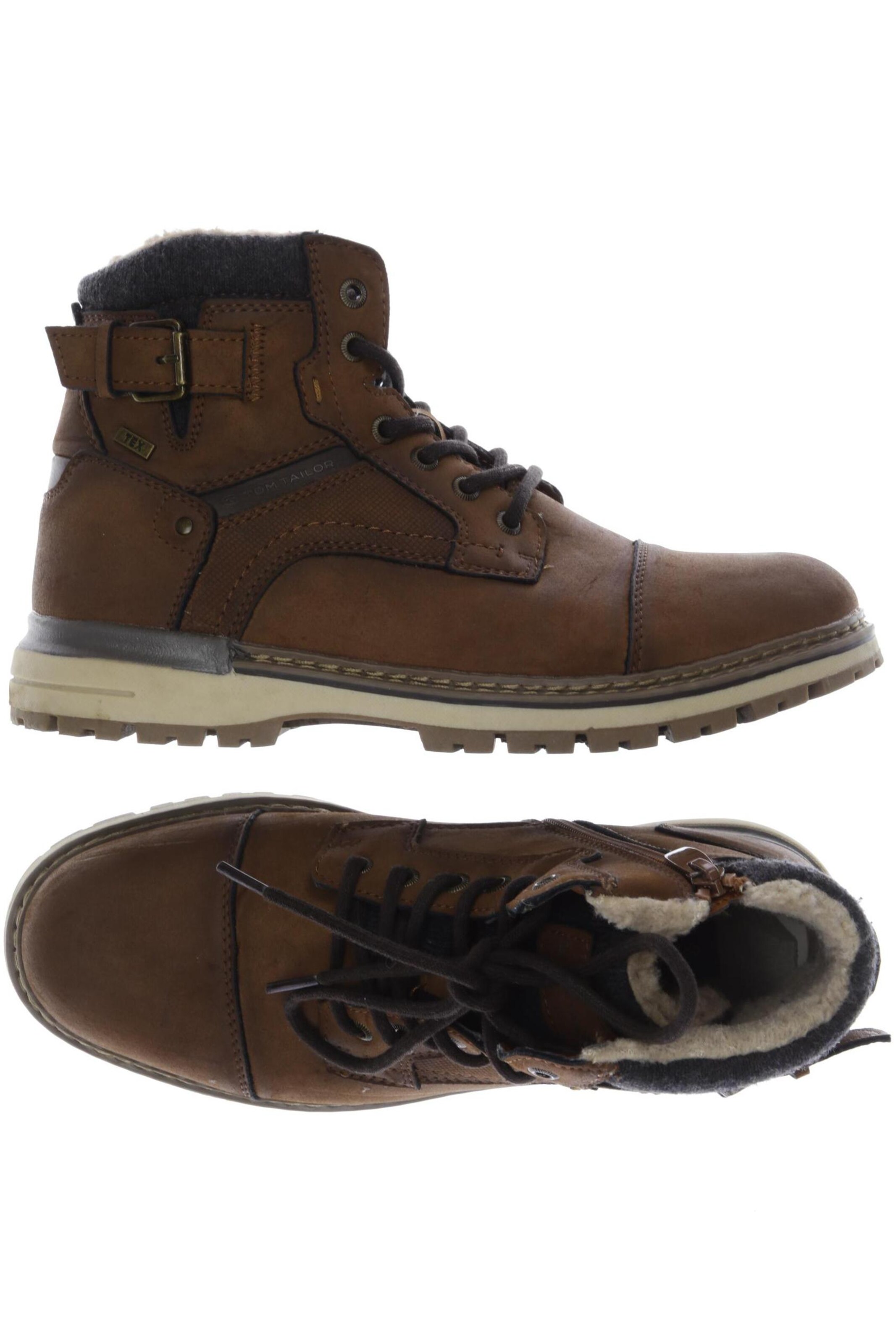 TOM TAILOR Anke & Mid-Calf Boots in 41 in Brown: front