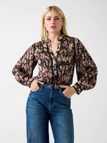 GUESS Blouse 'Josette' in Brown: front