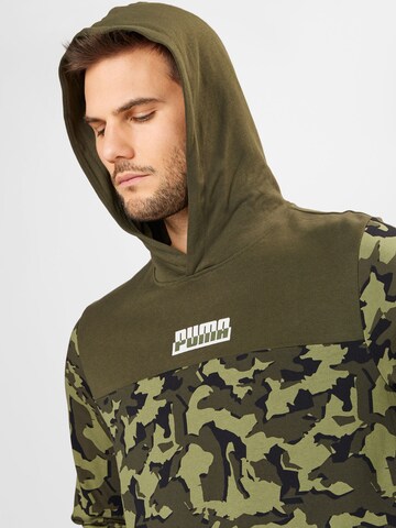 Sweat de sport PUMA en vert