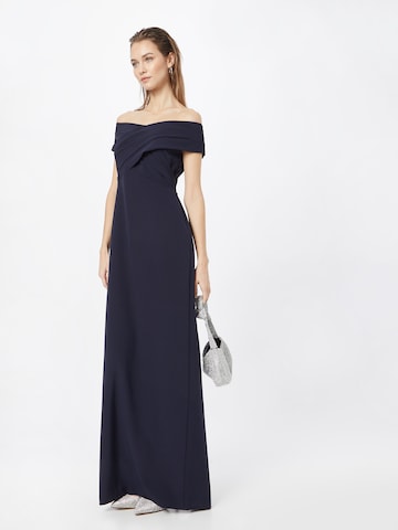 Lauren Ralph Lauren Evening Dress 'IRENE' in Blue