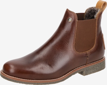 PANAMA JACK Boots 'Panama Jack Giordana Igloo Trav B2 Stiefelette braun' in Braun: Vorderseite