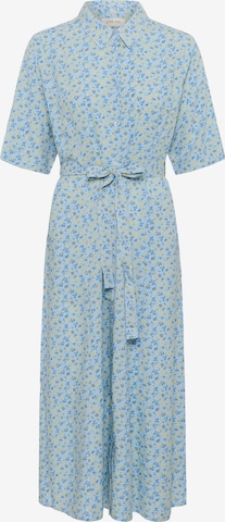 Robe-chemise 'CRTiah' Cream en bleu : devant