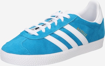 Baskets 'Gazelle' ADIDAS ORIGINALS en bleu : devant