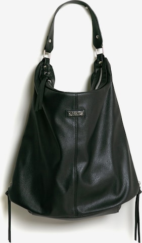 BIG STAR Shoulder Bag 'GIUSEPPINA' in Black: front