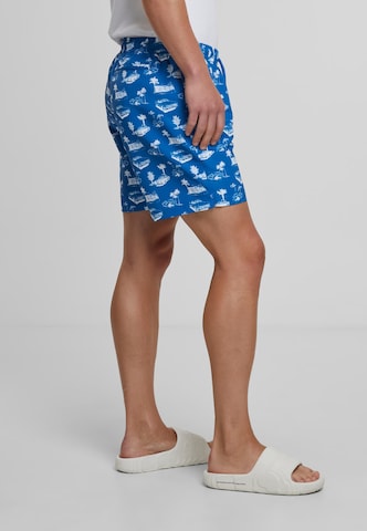 Urban Classics Zwemshorts in Blauw