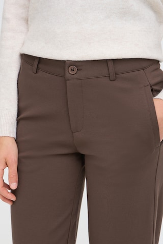 Fransa Regular Chino trousers 'FRLANO' in Brown